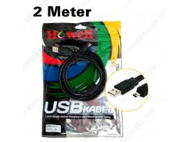 Howell USB 2.0 to Mini USB 2M