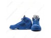 Nike Air Jordan 5 Retro Flight Suit Blue Suede- Size 8.5 US