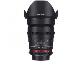 Samyang For Sony NEX / Alpha 35mm T1.5 VDSLR II