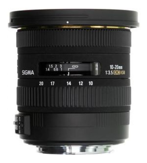 Sigma For Sony 10-20mm F/3.5 EX DC HSM Compatible for Alpha 33 & 55