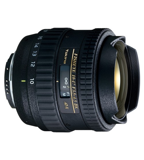 Tokina For Nikon AF 10-17mm f/3.5-4.5 AT DX Lens Fisheye