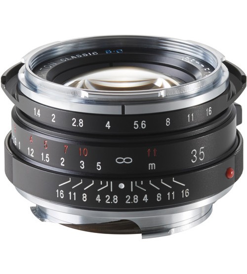 Voigtlander For Leica M Nokton Classic 35mm f/1.4 Manual Focus M Mount Single Coated (SC) Lens