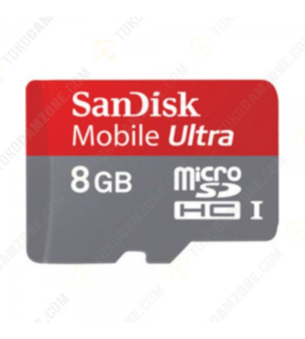Sandisk Ultra microSDHC UHS-I Class 8GB