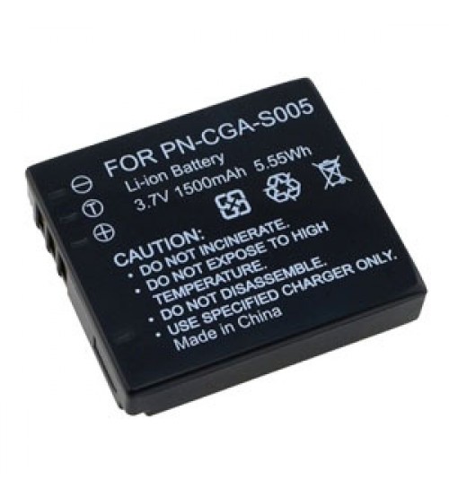 Panasonic Battery CGA-S005 For FX100 / FX50 / FX7 / FX3 / FX8 / FX9 / LX1 / LX2 / LX3 / FX10 / FX12 / D-Lux3 / D-Lux4