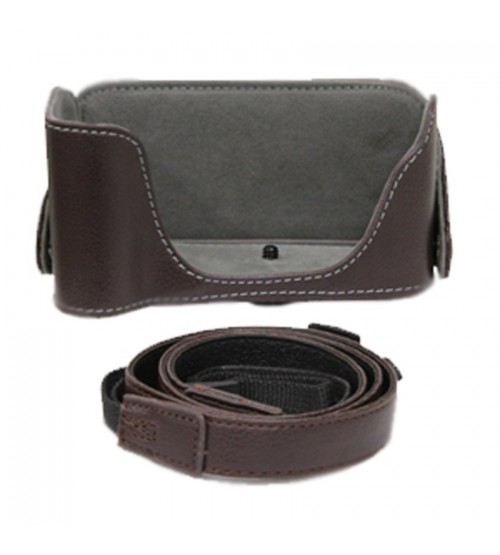 Leather Case With Strap For Canon EOS 1200D/ 600D/ 700D 