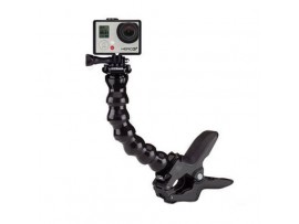 GP152 Jaws Flex Clamp + 7 Joint Adjustable Gooseneck For GoPro GP152 Jaws Flex Clamp + 7 Joint Adjustable Gooseneck For GoPro